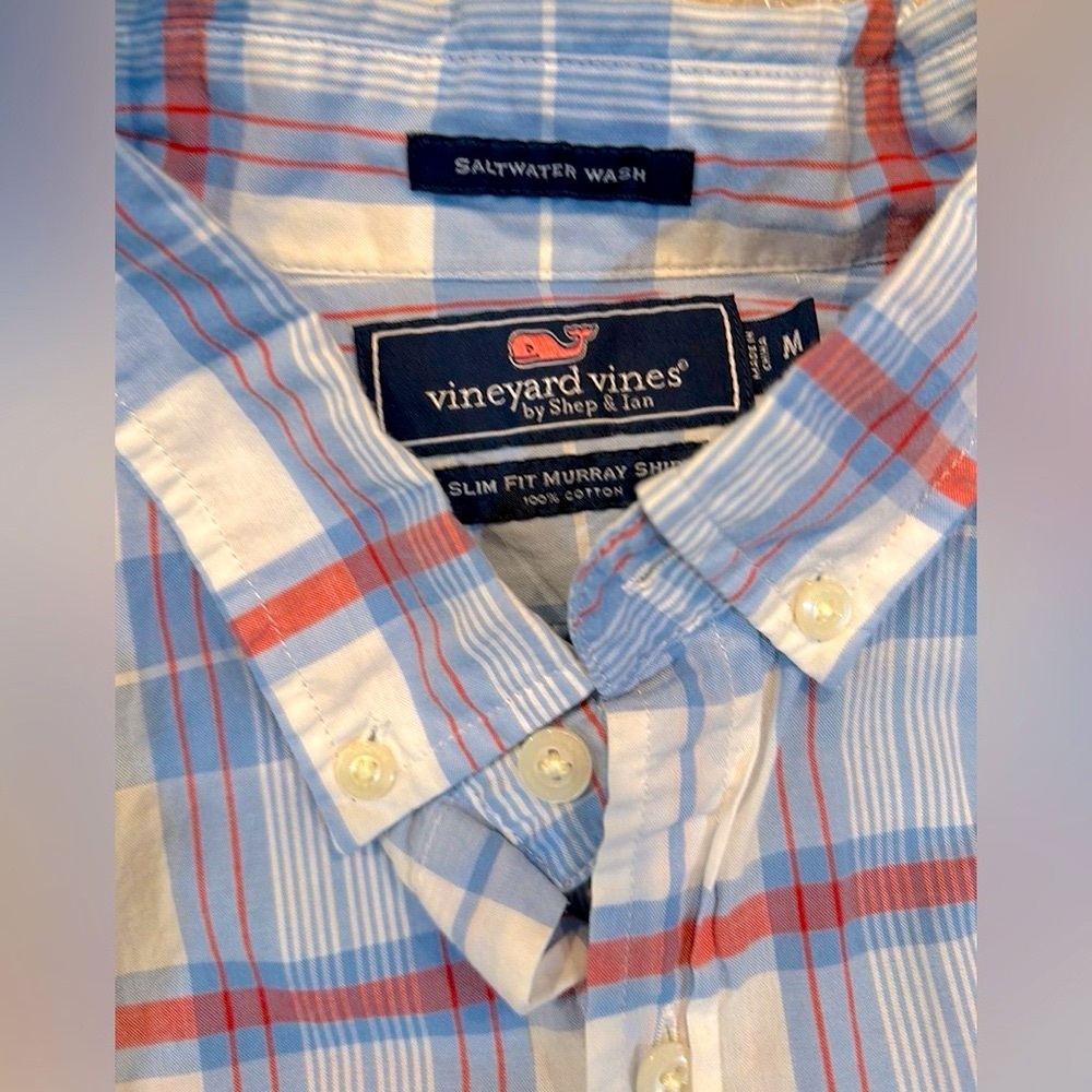 Vineyard vines long sleeve cotton shirt